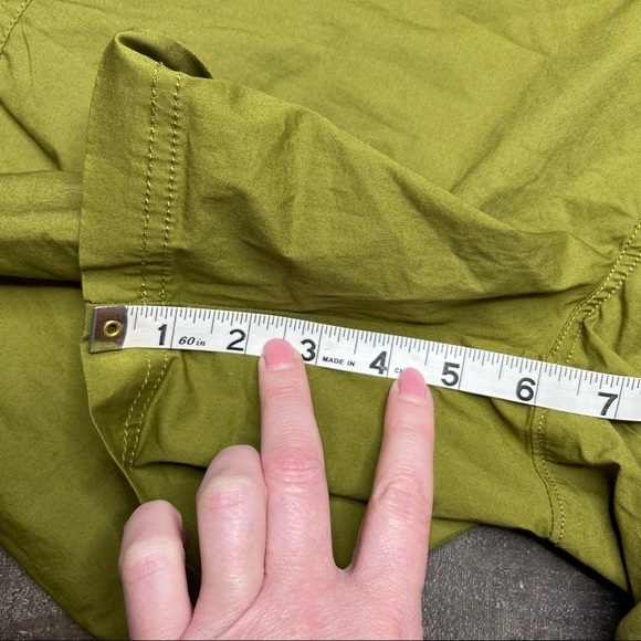 NWT The North Face Lotus Canvas Short Avocado Green size 10 - Picture 7 of 14